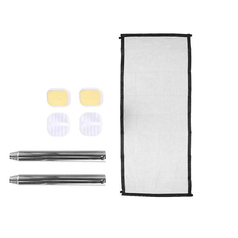 Retractable Mesh Pet & Baby Safety Gate – Foldable Barrier