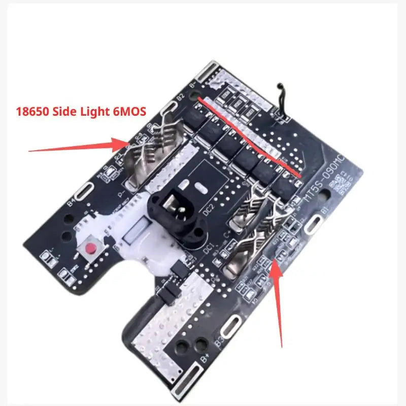 21V 18650 BMS Protection Board 6MOS with Temperature Control