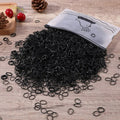 1000pcs Colorful Elastic Hair Bands – Ponytail Holders