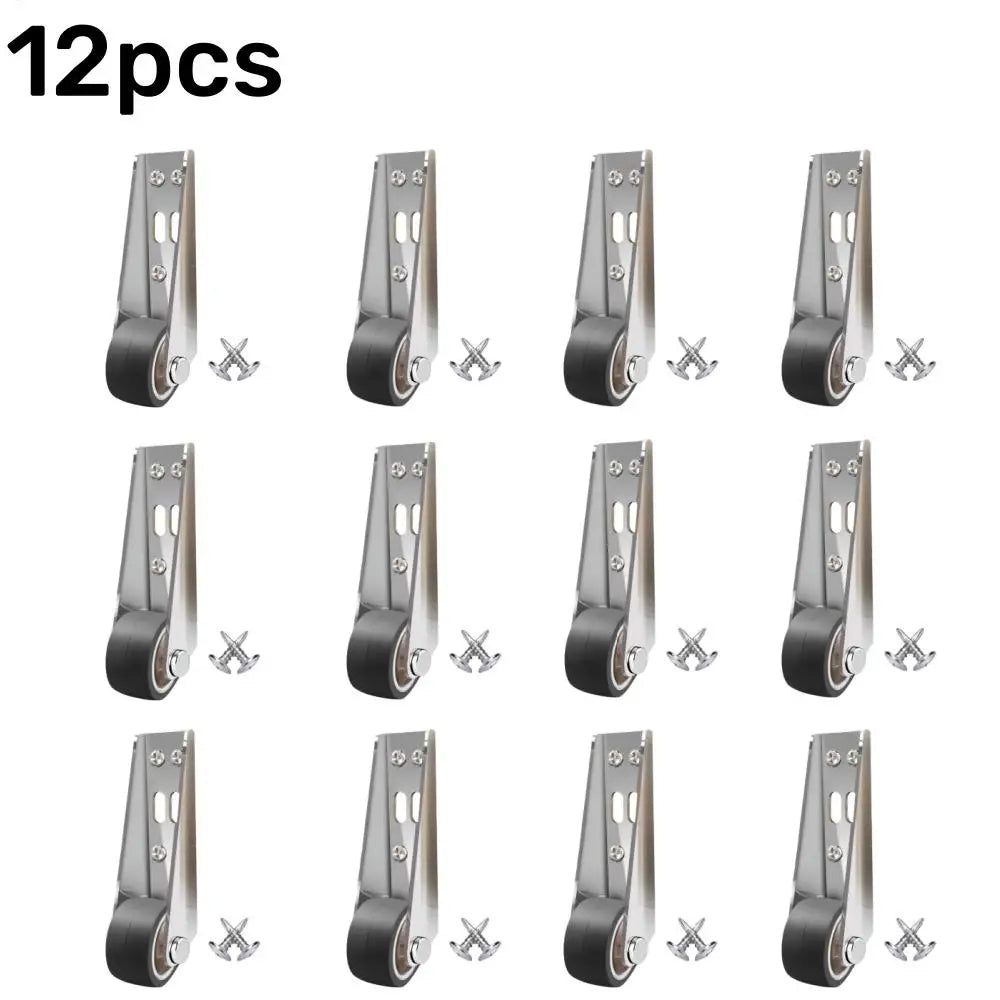 Door Sinking Repair Caster Wheels – Silent ABS Furniture Rollers