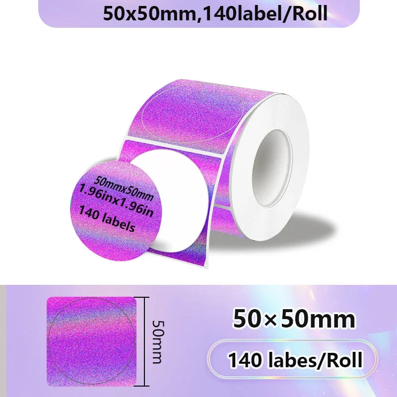 Thermal Label Paper for Phomemo M110 M200 M220 – Adhesive Stickers