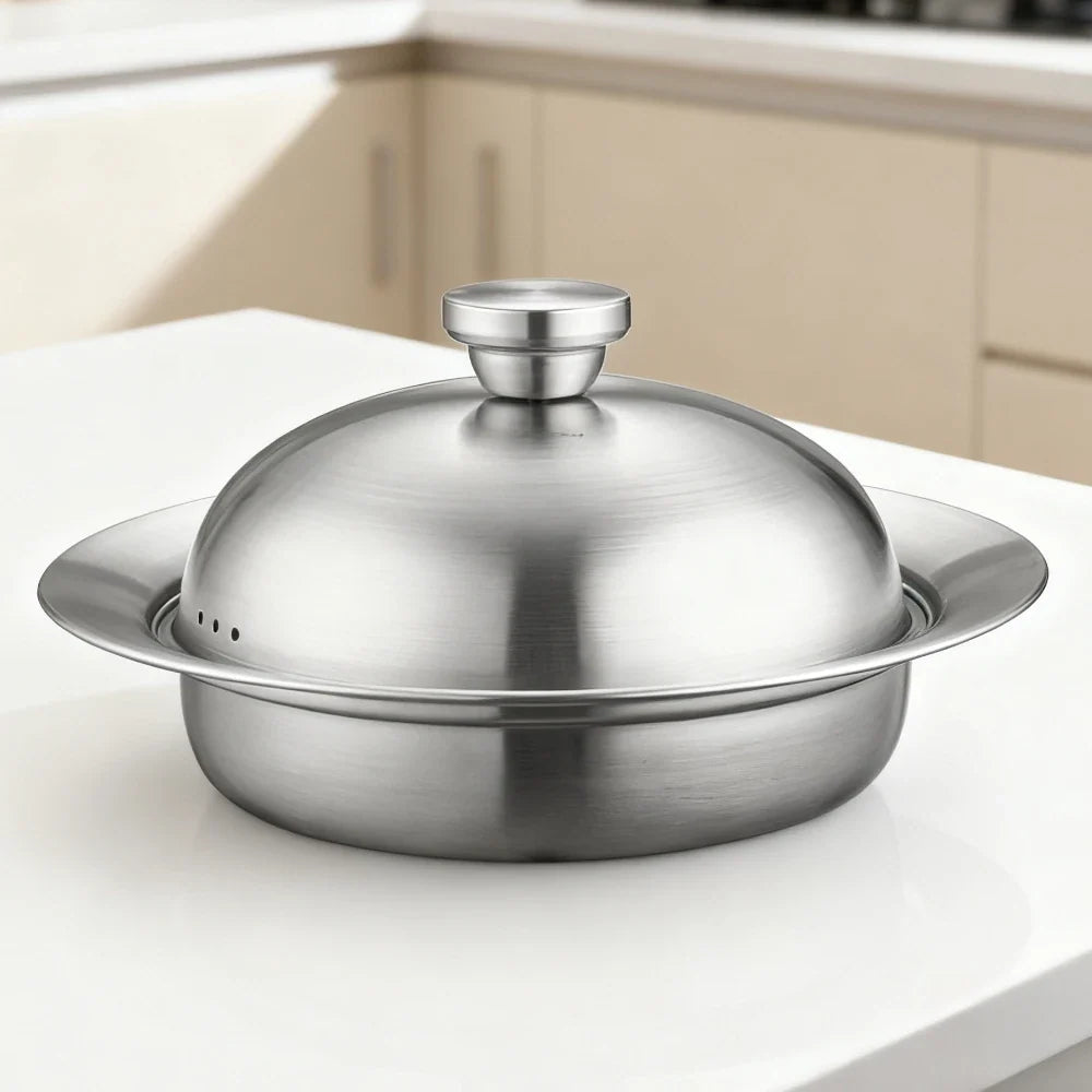 Stainless Steel Steam Tray & Noodle Drainer for Pot