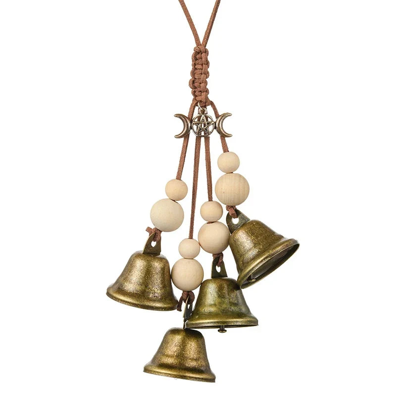 Vintage Hanging Bell Décor – Magic Wind Chimes for Doors
