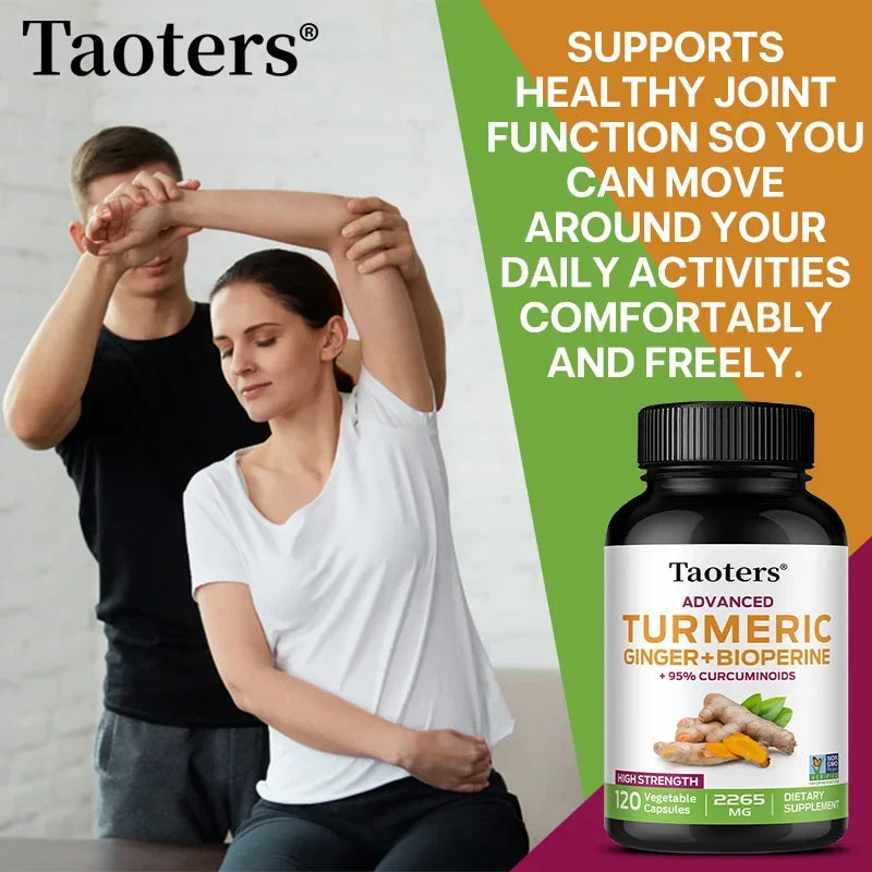 Turmeric Curcumin Capsules 2100mg with BioPerine – High Absorption