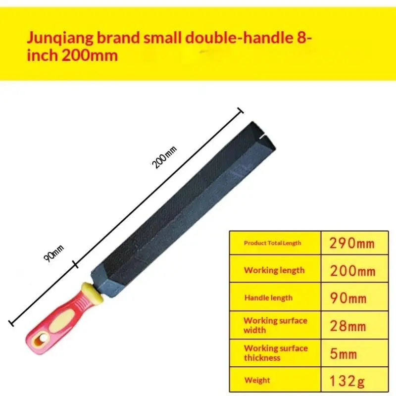 T12 Steel Rhombus File with Non-Slip Handle | Woodworking