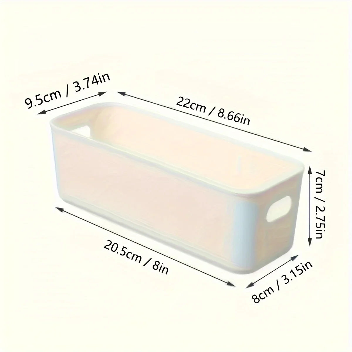 Plastic Storage Box Set 2/5/10 Pcs – Drawer & Home Organizer