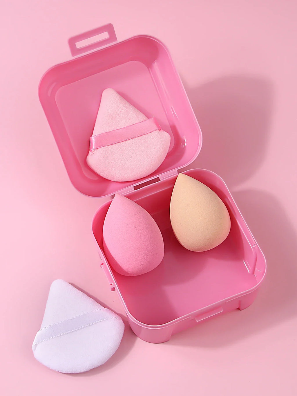 4-Piece Makeup Sponge Set – Foundation & Powder Puffs | Nixie