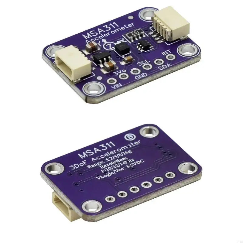 MSA311 I2C 14-Bit Triaxial Accelerometer Module ±2G–16G