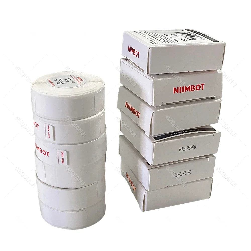 Niimbot Thermal Label Paper Rolls – Waterproof Anti-Oil Stickers