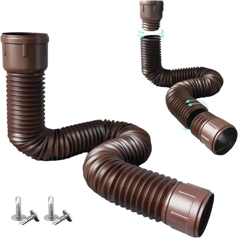 Flexible Telescopic PP Ventilation Exhaust Pipe – Kitchen & Bathroom