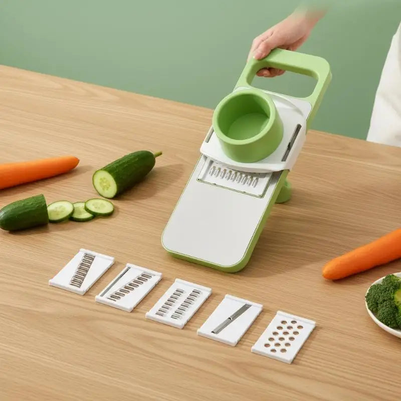 Multifunctional Vegetable Grater & Shredder – Stainless Steel