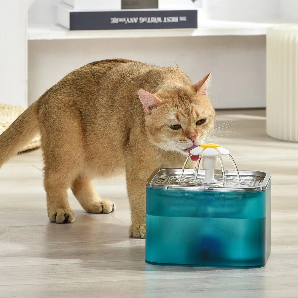Nixie 3.2L Automatic Cat Dog Water Fountain USB Circulating Bowl