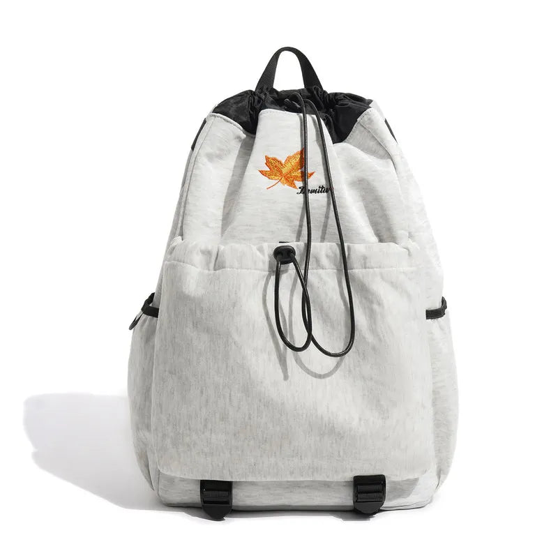 Korean Badminton Racket Drawstring Backpack | Large Capacity