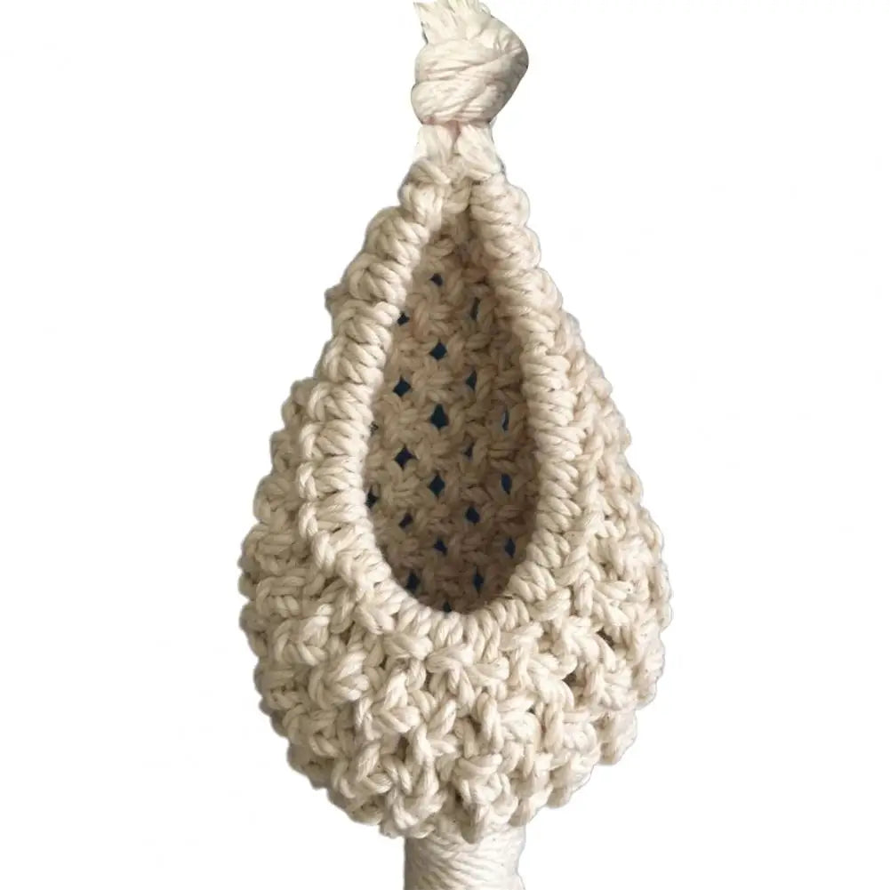 Macrame Hanging Basket | Handmade Cotton Plant Hanger