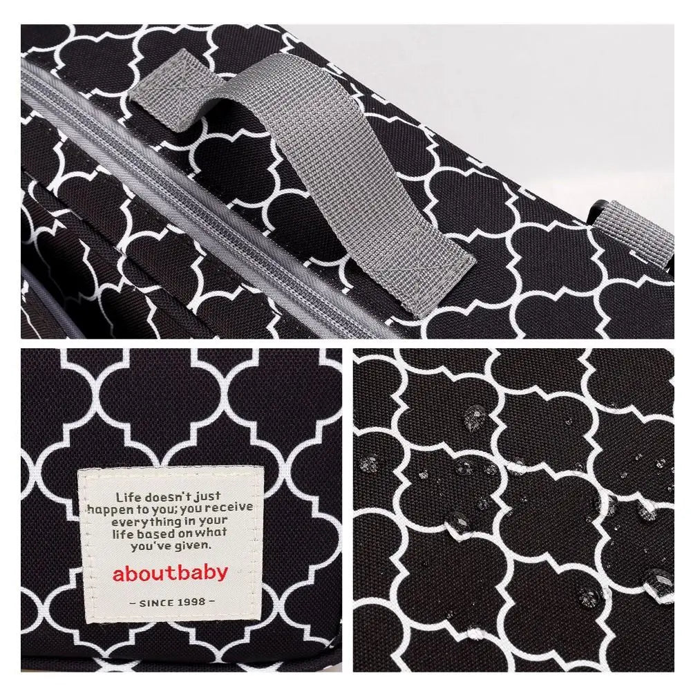 Waterproof Stroller Bag – Large Multi-Pocket Pram Organizer