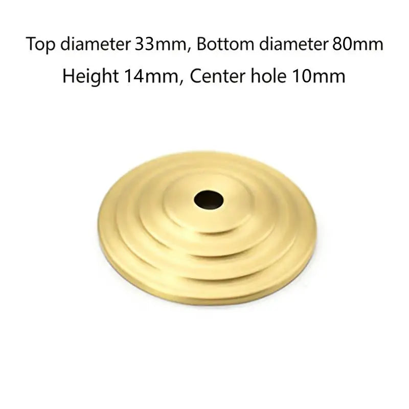 M10 Brass Base Connector for Ceramic Desk Lamp | DIY Lighting
