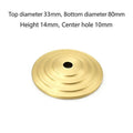 M10 Brass Base Connector for Ceramic Desk Lamp | DIY Lighting