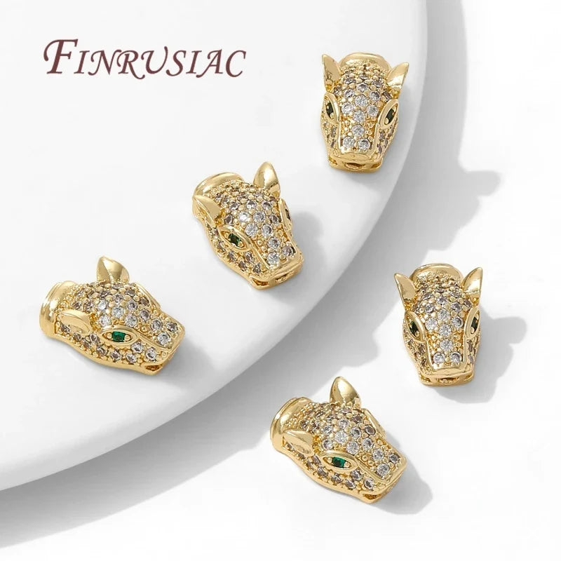18K Gold Plated Brass Spacer Beads – DIY Jewelry Making