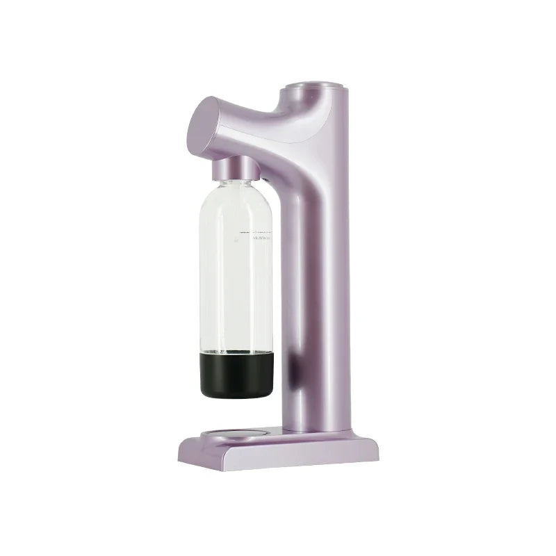 Handheld CO2 Sparkling Water & Soda Maker – 1L, No Plug