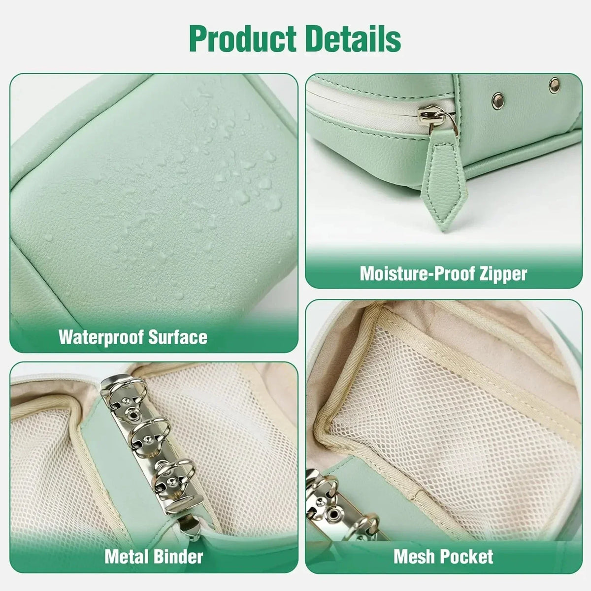 Waterproof 7-Day Twice-Daily Pill Organizer – 14 Color-Coded Pouches