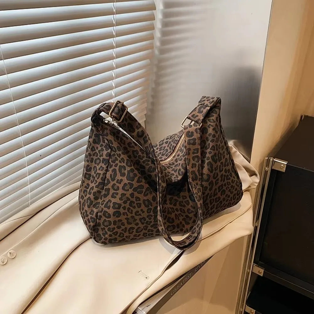 Women's Large Canvas Tote Crossbody Shoulder Bag – Adjustable