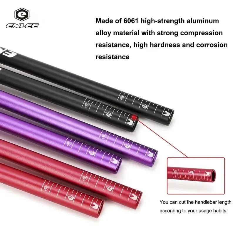 ENLEE MTB Handlebar 720mm 780mm 3D Forged Aluminum Alloy Bar