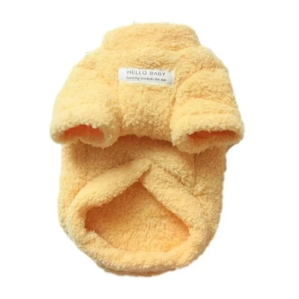 Winter Fleece Dog Sweater Coat for Small Dogs – S to XXL