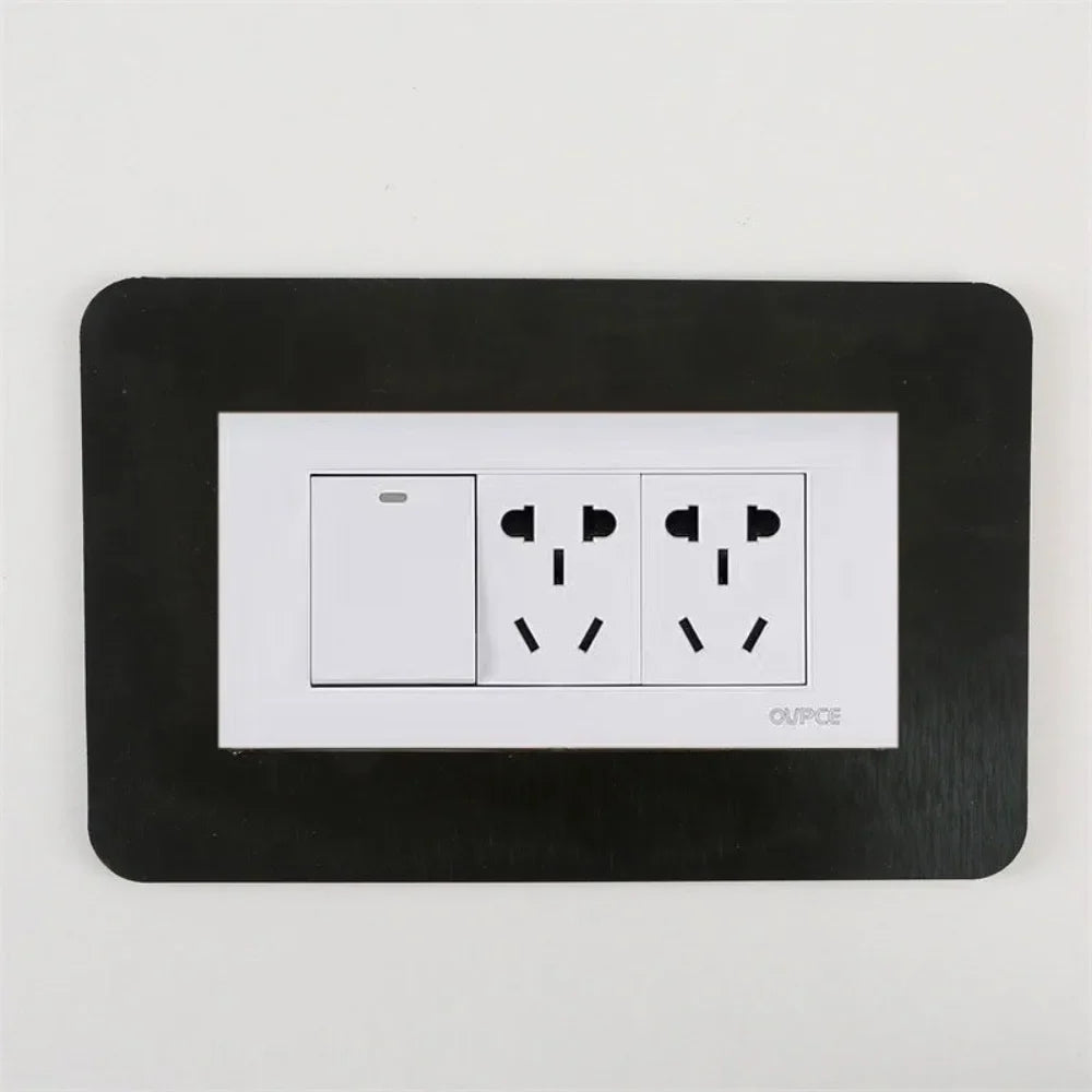 Light Switch Protective Cover – Dustproof No-Drill Wall Panel