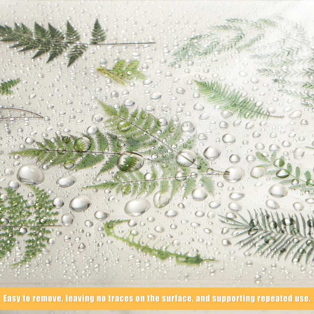 12-Pack Plant Flower Scrapbook Stickers – Waterproof DIY Decals