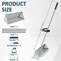 Stainless Steel Sand Flea Rake & Beach Sifter – 52" Handle