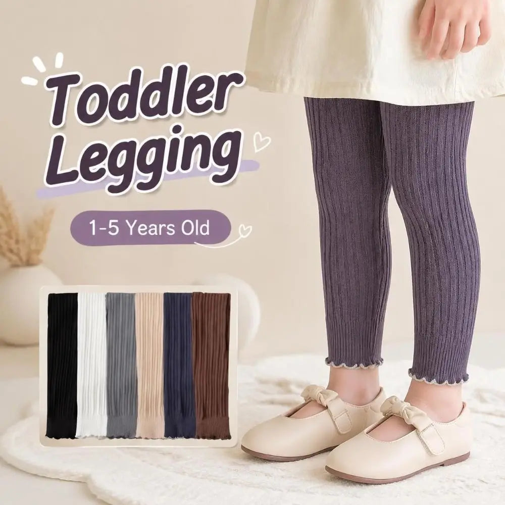 Soft Cotton Baby Girls Leggings | Butterfly Toddler Tights 1–5Y