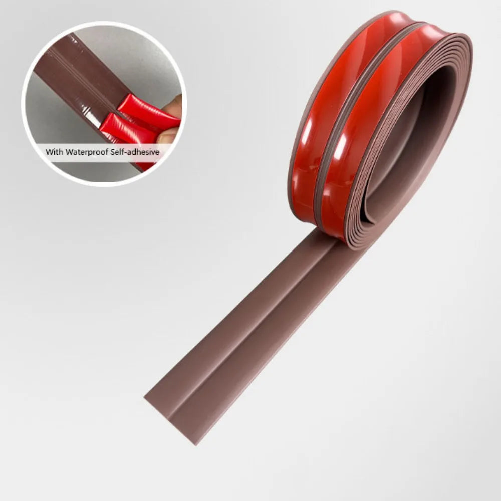 PVC Wall Corner Protector Strip – 4cm x 2m Self-Adhesive Trim