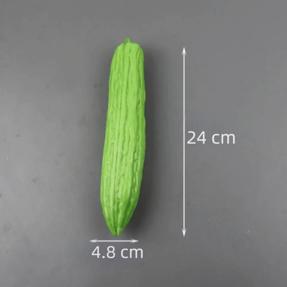 PU Artificial Vegetable Ornaments | Realistic Fake Food Props