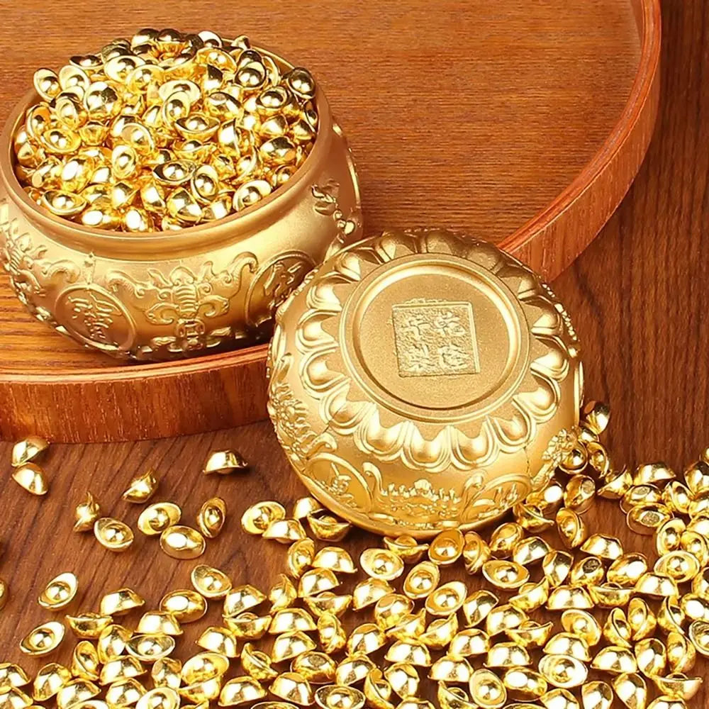 Brass Cornucopia Treasure Bowl – Good Luck Desktop Ornament