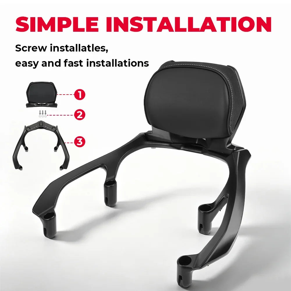 Yamaha TMAX 560 Passenger Backrest Frame 2022–2024