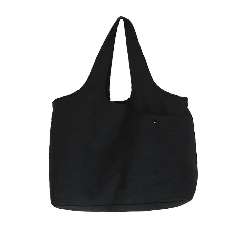 Women's Large Nylon Shoulder Crossbody Tote Bag for Work