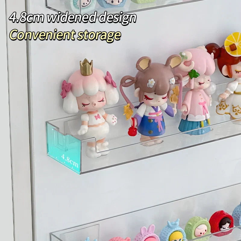 Transparent Wall Mounted Display Rack | Cosmetic & Sunglasses Organizer