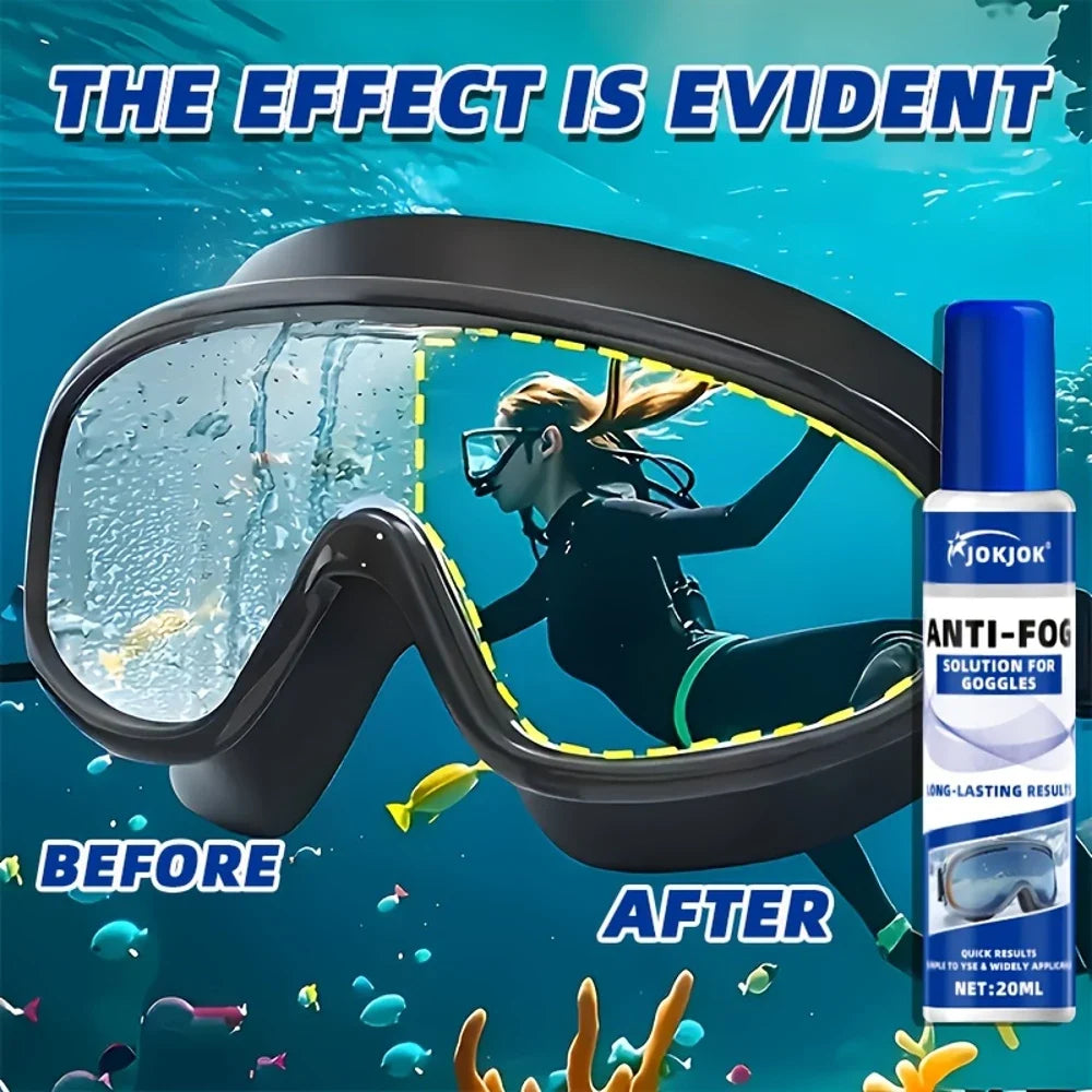 JOKJOK Anti-Fog Spray for Goggles, Masks & Eyewear – 100ml
