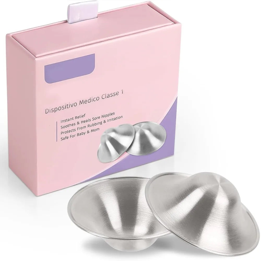 Silver Nipple Shields – Breastfeeding Covers for Nursing Mums