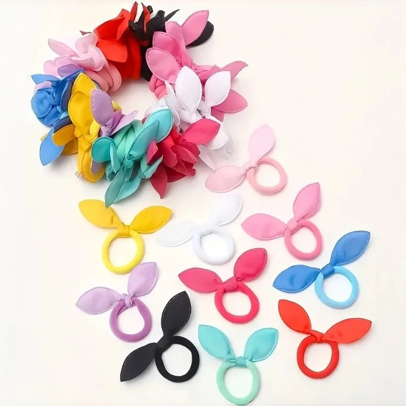 190 Pcs Girls Hair Accessories Set – Colorful Elastic Ties & Clips