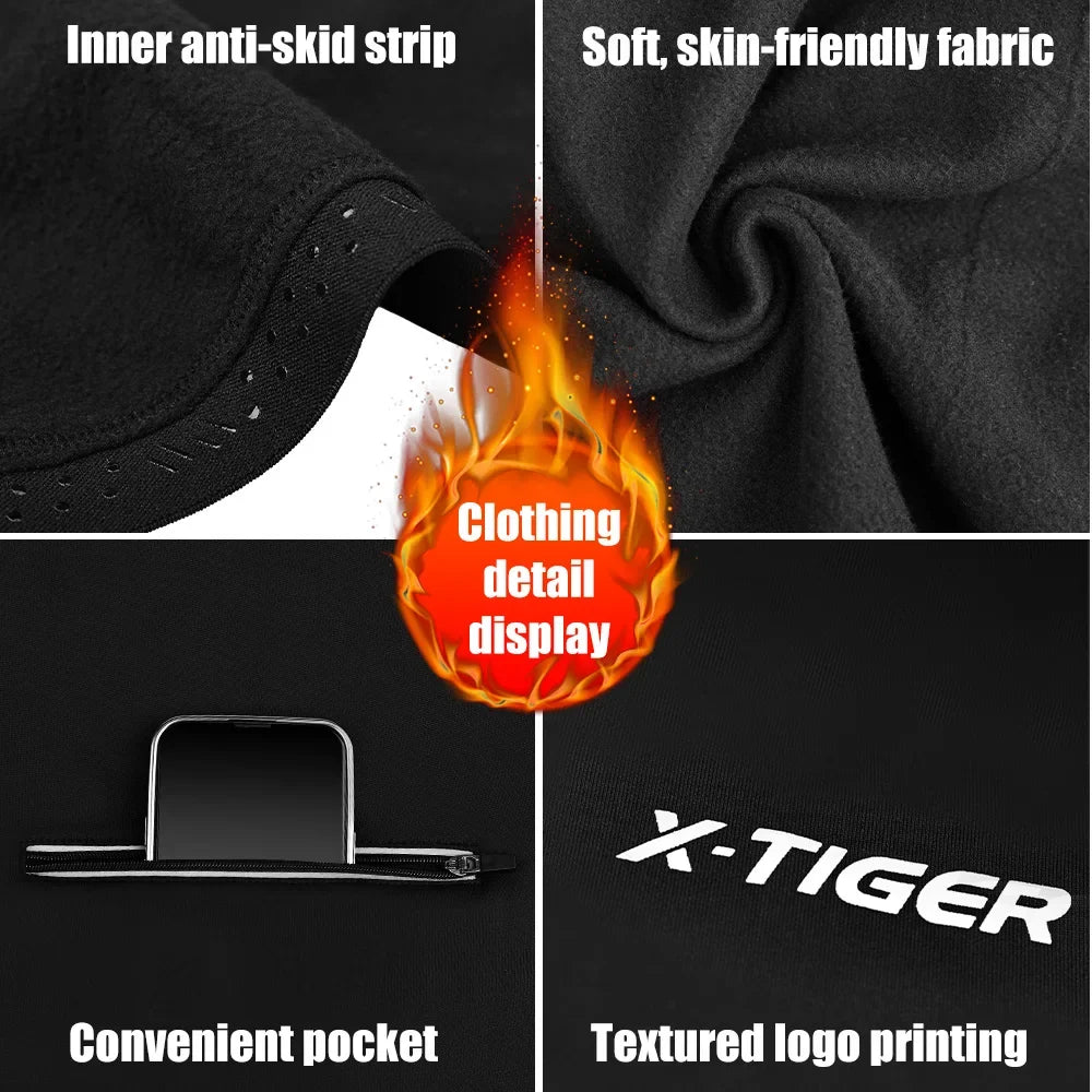 X-TIGER Thermal Windproof Cycling Vest – Reflective Sleeveless