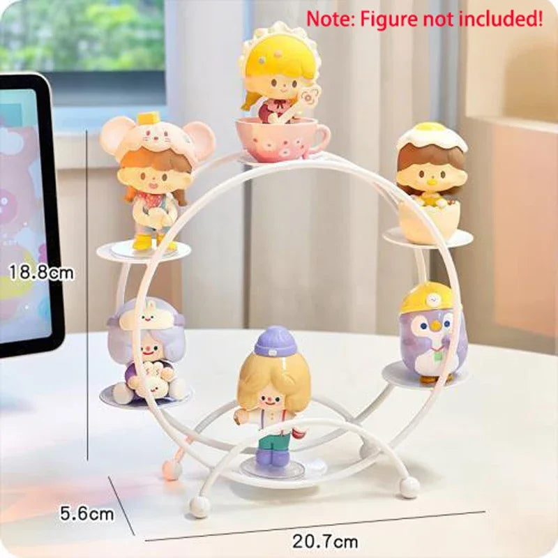 Metal Ferris Wheel Doll Display Stand | Blind Box Storage