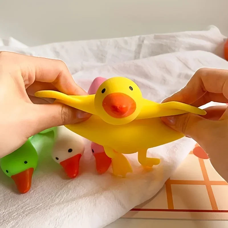 Squishy Stretch Duck Fidget Toy – Sensory Gift for Kids & Adults