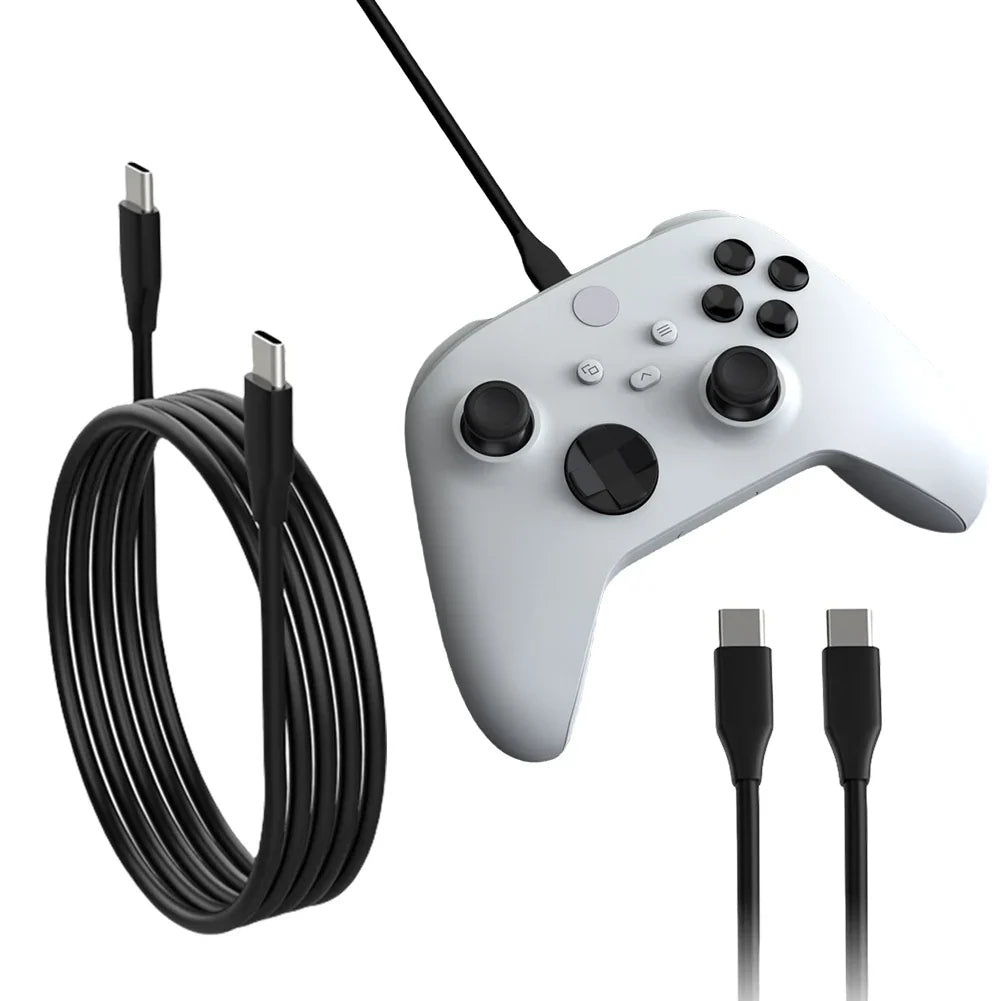 USB-C Cable for PS5, Xbox & Nintendo Switch – 1.5M Fast Charge