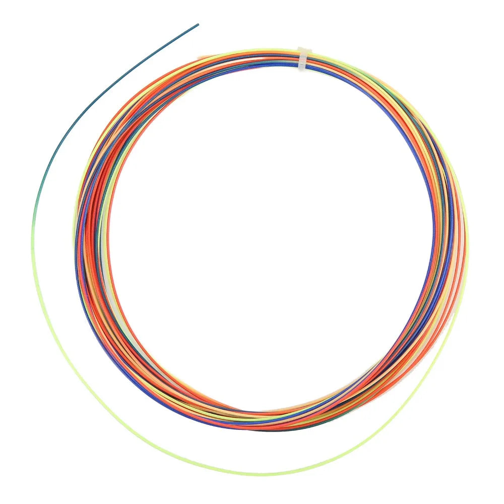 Rainbow Badminton String Nylon 0.68mm 22-32lbs – 5 Pack