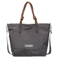 Japanese Plaid Nylon Tote Bag – Large Capacity Work & School