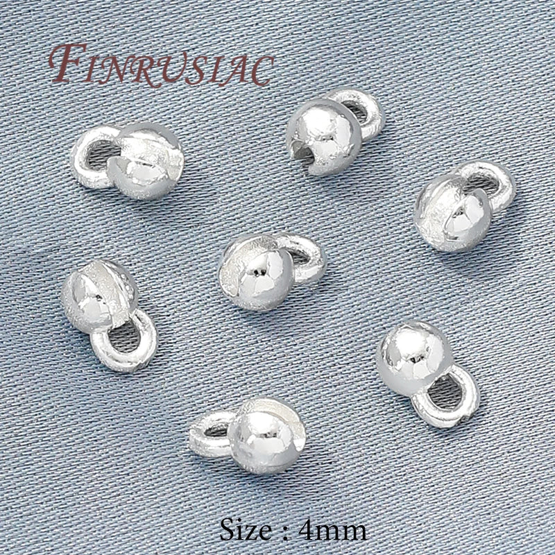 18K Gold Plated Crimp Beads & Covers 4mm – DIY Jewelry Findings