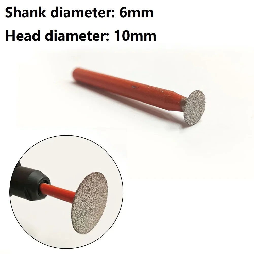 6mm Shank Carborundum Grinding Burr – Jade Stone Carving Bit