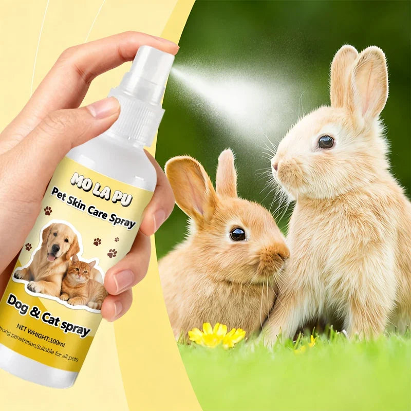 Pet Grooming Spray for Dogs & Cats – Daily Care Mist