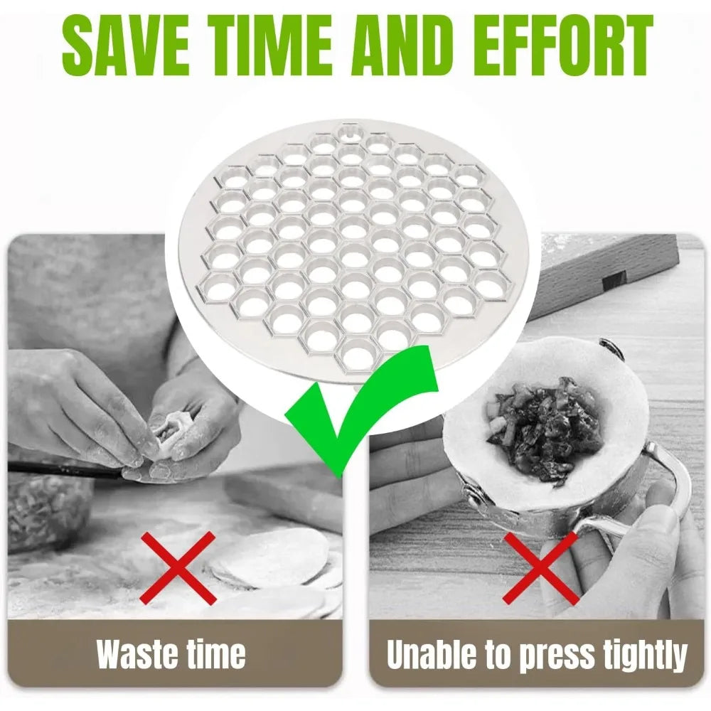 Stainless Steel Dumpling Mold Press – DIY Dumpling Maker Tool
